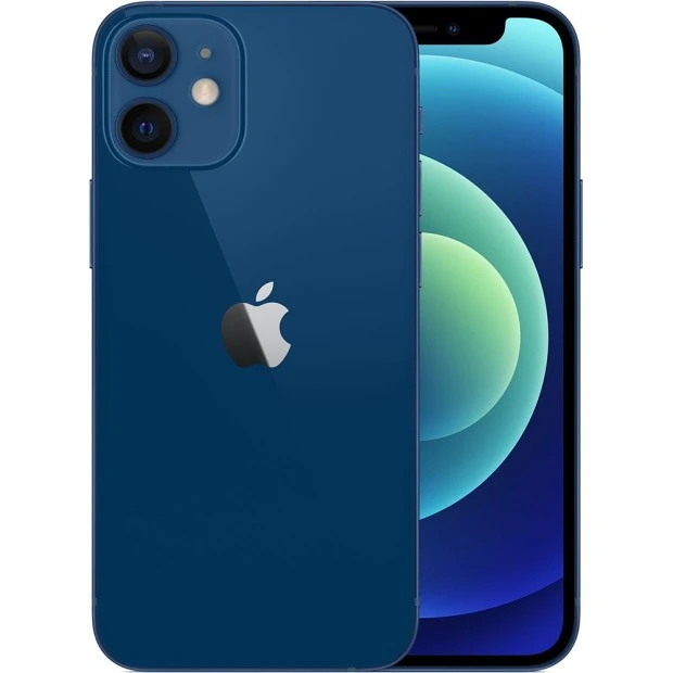 Мобильный телефон Apple iPhone 12 64Gb (Blue) (Grade A) 76% Б/У