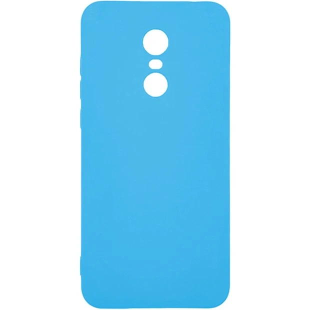 Чехол Силикон iNavi Color Xiaomi Redmi 5 Plus (голубой)