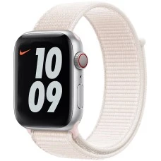 Ремешок Nylon Apple Watch 38 / 40 mm (Белый)