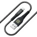 USB-кабель LuxeCube Kevlar Premium (MicroUSB) (Чёрный) USB-кабель LuxeCube Kevlar Premium (MicroUSB) (Чёрный)