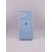 Силіконовий оригінальний чохол RoundCam для Apple iPhone 15 Pro Max (53) небесно-блакитний.