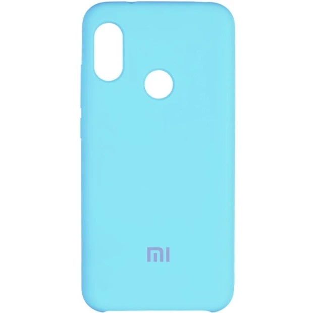 Силиконовый чехол Original Case Xiaomi Redmi 6 Pro / Mi A2 Lite (Голубой)