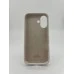 Оригінальний силіконовий круглий чохол для Apple iPhone 16 (41), білий, жорсткий. Оригінальний силіконовий круглий чохол для Apple iPhone 16 (41), білий, жорсткий.