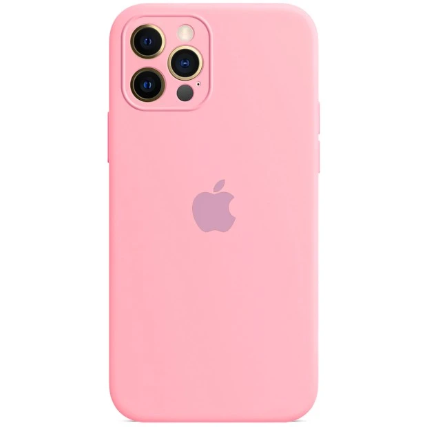 Силікон Original RoundCam Case Apple iPhone 12 Pro (36) Candy Pink