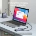 Переходник UGREEN CM512 (USB-C to 2USB 3.0 / HDMI / RJ45 / SD/TF / AUX3.5mm / PD) (Gray) Переходник UGREEN CM512 (USB-C to 2USB 3.0 / HDMI / RJ45 / SD/TF / AUX3.5mm / PD) (Gray)