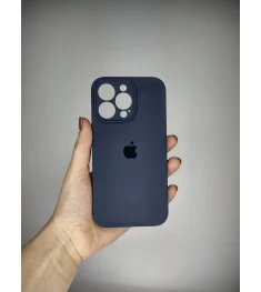Силіконовий Чохол Original RoundCam для Apple iPhone 13 Pro (09) Midnight Blue