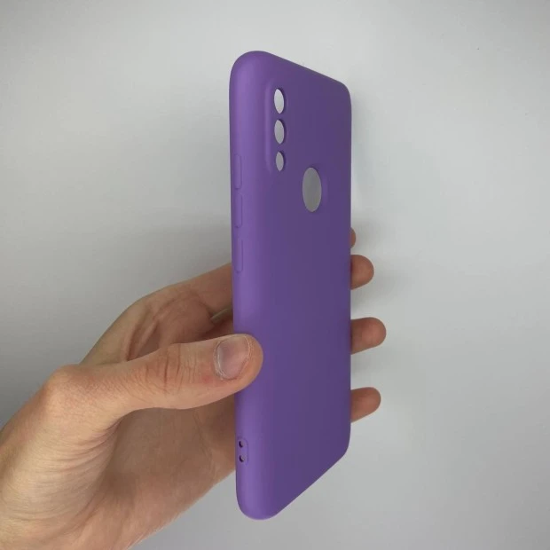 Силикон Original 360 ShutCam Case Xiaomi Redmi 7 (Лавандовый)