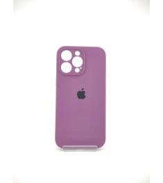 Силикон Original RoundCam Case Apple iPhone 14 Pro Max (28) Brinjal