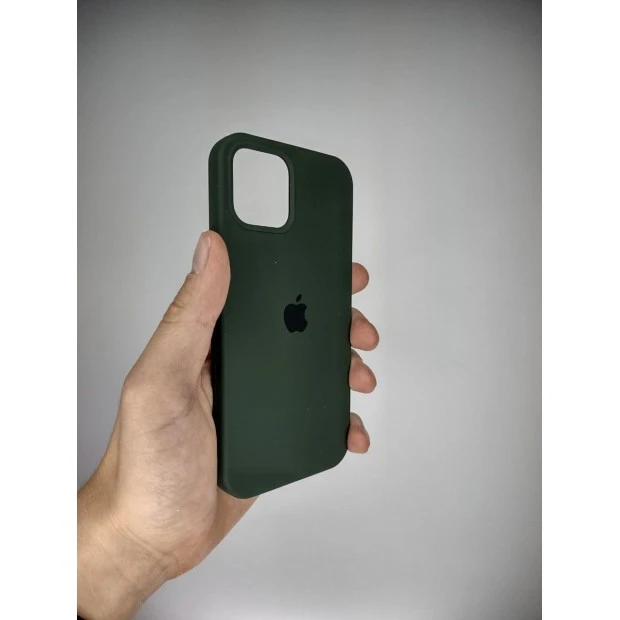 Силикон Original Round Case Apple iPhone 12 / 12 Pro (66) Malahit