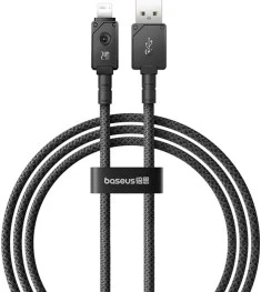 USB-кабель Baseus Unbreakable 2.4A (1м) (Lightning) (Чорний) P10355802111-00