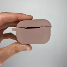 Чехол для наушников Full Silicone Case Apple AirPods Pro 2 (Pink Sand)