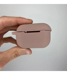 Чехол для наушников Full Silicone Case Apple AirPods Pro 2 (Pink Sand)