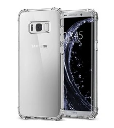 Силикон 6D Samsung Galaxy S8 Plus (Прозрачный)