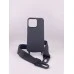 Чехол Silicone Case Shoulder Strap Apple iPhone 13 Pro (Black) Чехол Silicone Case Shoulder Strap Apple iPhone 13 Pro (Black)