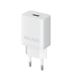 Charger adapter Walker WH-26 2.1A (1USB) (White)