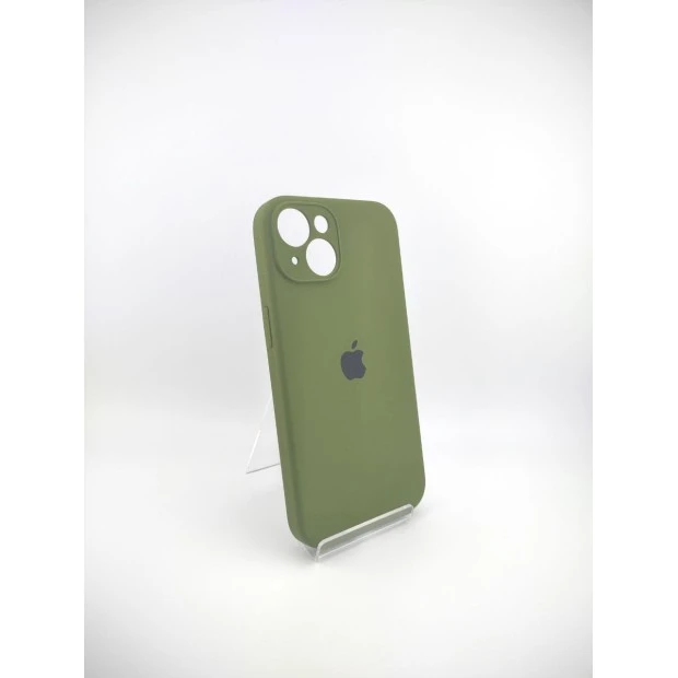 Силикон Original RoundCam Case Apple iPhone 14 (46) Deep Green