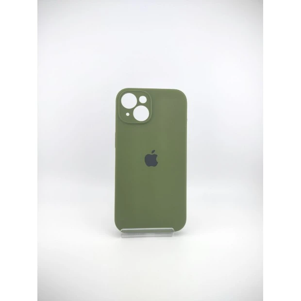 Силикон Original RoundCam Case Apple iPhone 14 (46) Deep Green