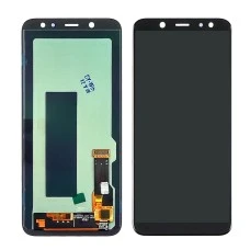 Дисплей для Samsung A600 Galaxy A6 (2018) с чёрным тачскрином OLED