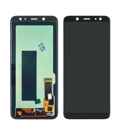 Дисплей для Samsung A600 Galaxy A6 (2018) с чёрным тачскрином OLED