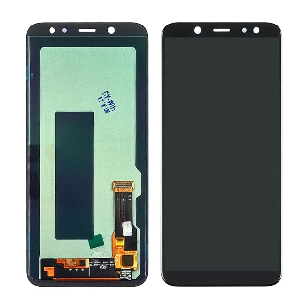 Дисплей для Samsung A600 Galaxy A6 (2018) с чёрным тачскрином OLED