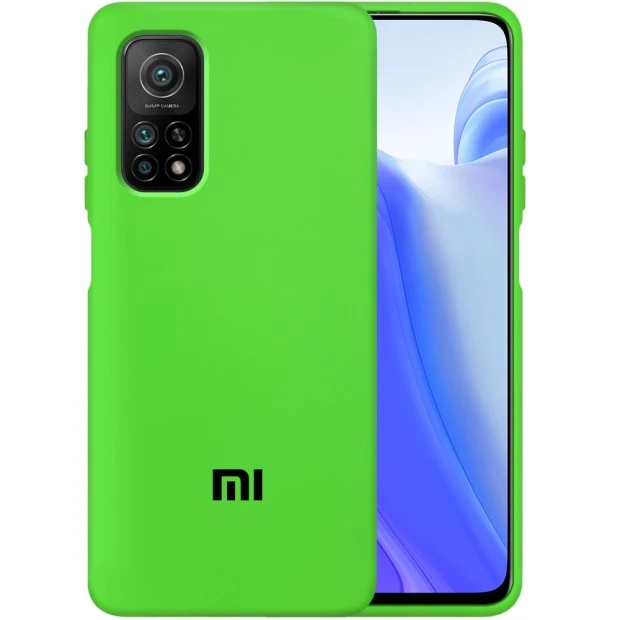 Силикон Original Case Xiaomi Mi 10T (Салатовый)