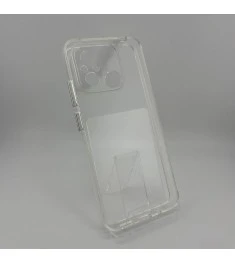 Силіконовий чохол Space Case для Xiaomi Redmi 12C (Прозорий)