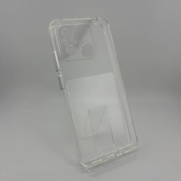 Силіконовий чохол Space Case для Xiaomi Redmi 12C (Прозорий)