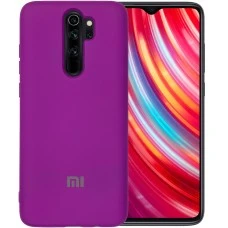 Силикон Original Case Xiaomi Redmi Note 8 Pro (Сиреневый)