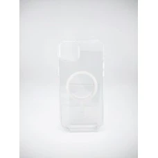 Чехол Clear Case Premium with MagSafe Apple iPhone 14 Plus (Прозрачный)