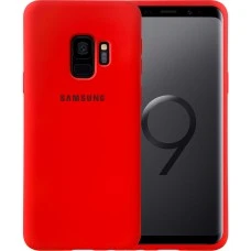Силикон Original 360 Case Logo Samsung Galaxy S9 (Красный)