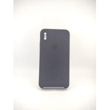 Силикон Original Square RoundCam Case Apple iPhone XS Max (72) Eggplant