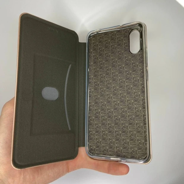Чохол-книжка Оригінал Xiaomi Redmi 9A (Рожеве золото)