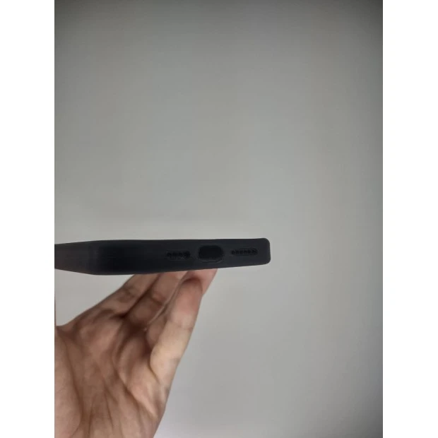 Силіконовий чохол Original Round для Apple iPhone 14 Plus (07) Чорний