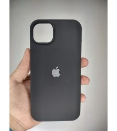 Силіконовий чохол Original Round для Apple iPhone 14 Plus (07) Чорний