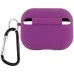 Чохол для навушників Full Silicone Case with Microfiber Apple AirPods Pro (58) Grape Чохол для навушників Full Silicone Case with Microfiber Apple AirPods Pro (58) Grape