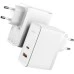 СЗУ-адаптер Baseus GaN5 Pro 100W (Type-C / USB) + кабель Type-C - Type-C (Белый) CCGP090202 СЗУ-адаптер Baseus GaN5 Pro 100W (Type-C / USB) + кабель Type-C - Type-C (Белый) CCGP090202