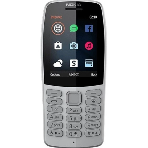Мобильный телефон Nokia 210 Dual Sim (Grey)