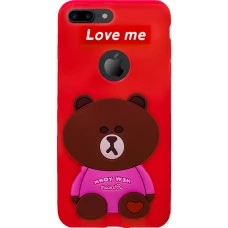 Чехол New York Dreamer Apple iPhone 7 Plus / 8 Plus (Красный)