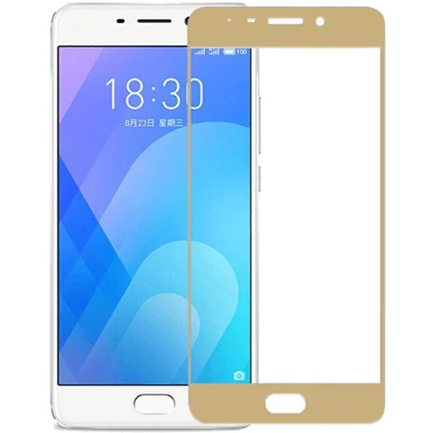 Стекло 3D Meizu M6 Gold