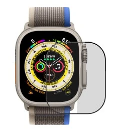 Захисне скло 5D Ceramic для Apple Watch 49mm Чорне