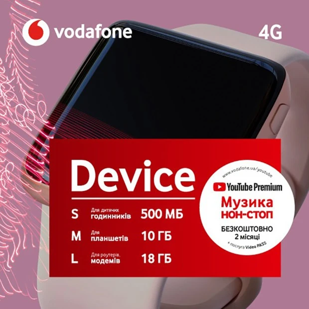 Стартовый пакет Vodafone "Device"