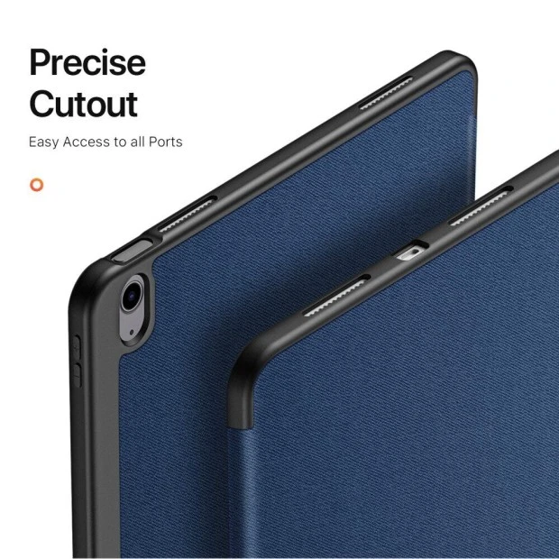 Чехол-книжка Dux Ducis Domo Series Apple iPad Air 13" (2024) (Blue)