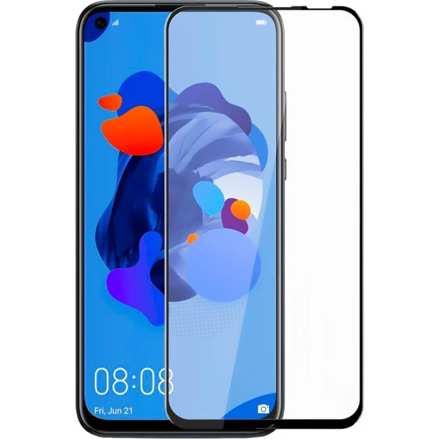 Защитное стекло 5D Standard Huawei P20 Lite (2019) Black