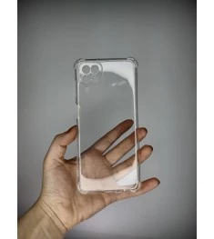 Силикон 6D Samsung Galaxy A12 (ShutCam) (Прозрачный)