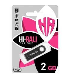 USB флеш-накопитель Hi-Rali Shuttle Series 2Gb (Чёрный)