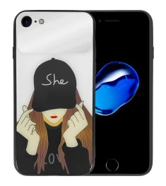 Накладка Mirror Pictures Apple iPhone 7 / 8 (05)
