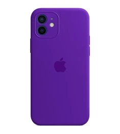 Силикон Original RoundCam Case Apple iPhone 12 (02) Ultra violet