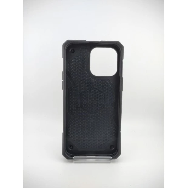 Чехол Armor UAG Monarch Pro Leather with MagSafe Apple iPhone 14 Pro Max (Тёмно-синий)