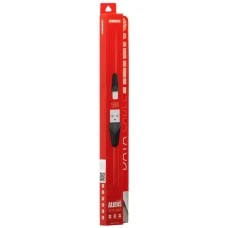 USB кабель Remax Aliens (RC-030i) (lightning) (Жёлтый)