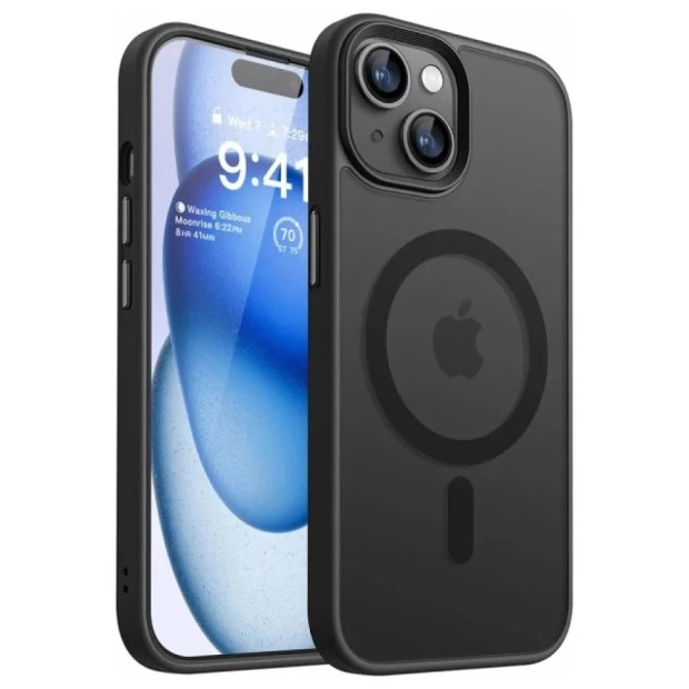 Чохол WAVE Matte Insane Case з MagSafe для iPhone 14 (Чорний)